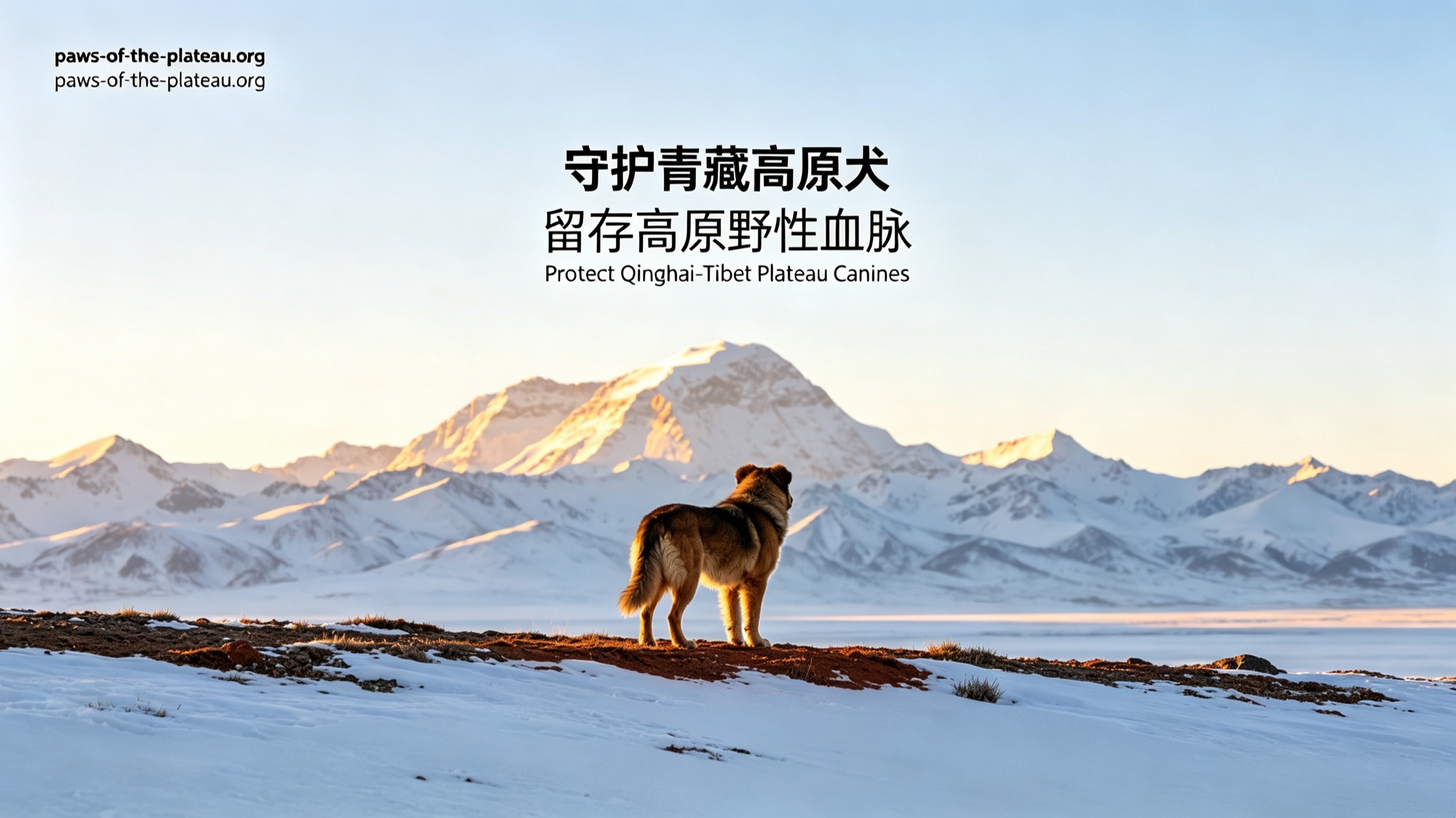 守护青藏高原犬，留存高原野性血脉 Protect Qinghai-Tibet Plateau Canines