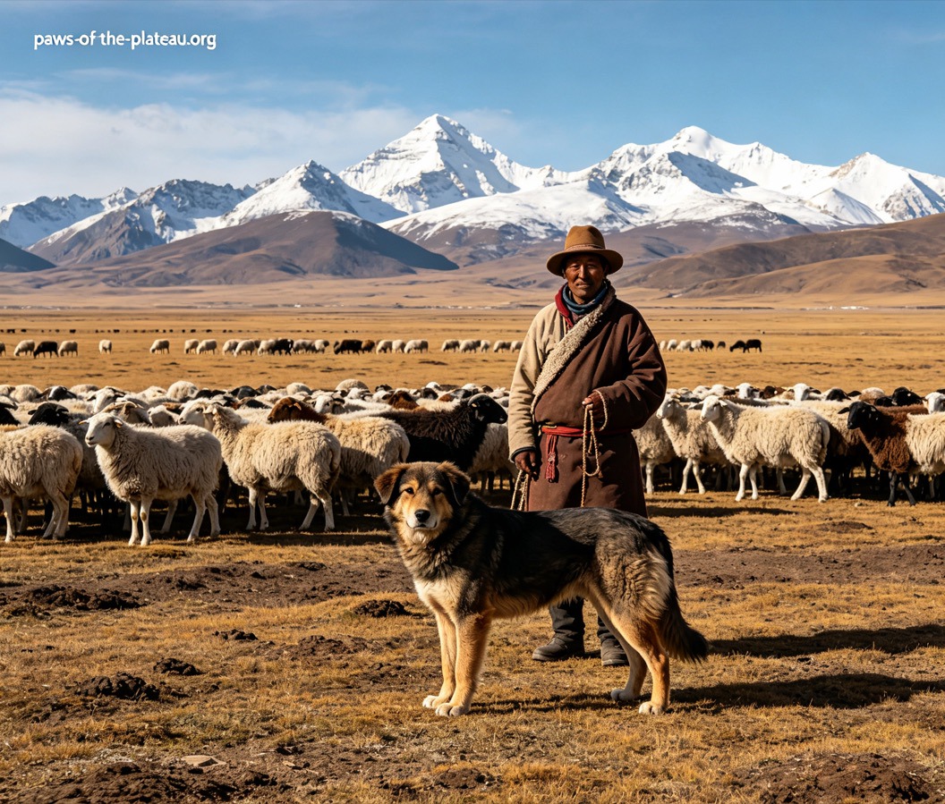 高原犬：牧区生态的守护者 Plateau Canines: Guardians of the Pastoral Ecosystem