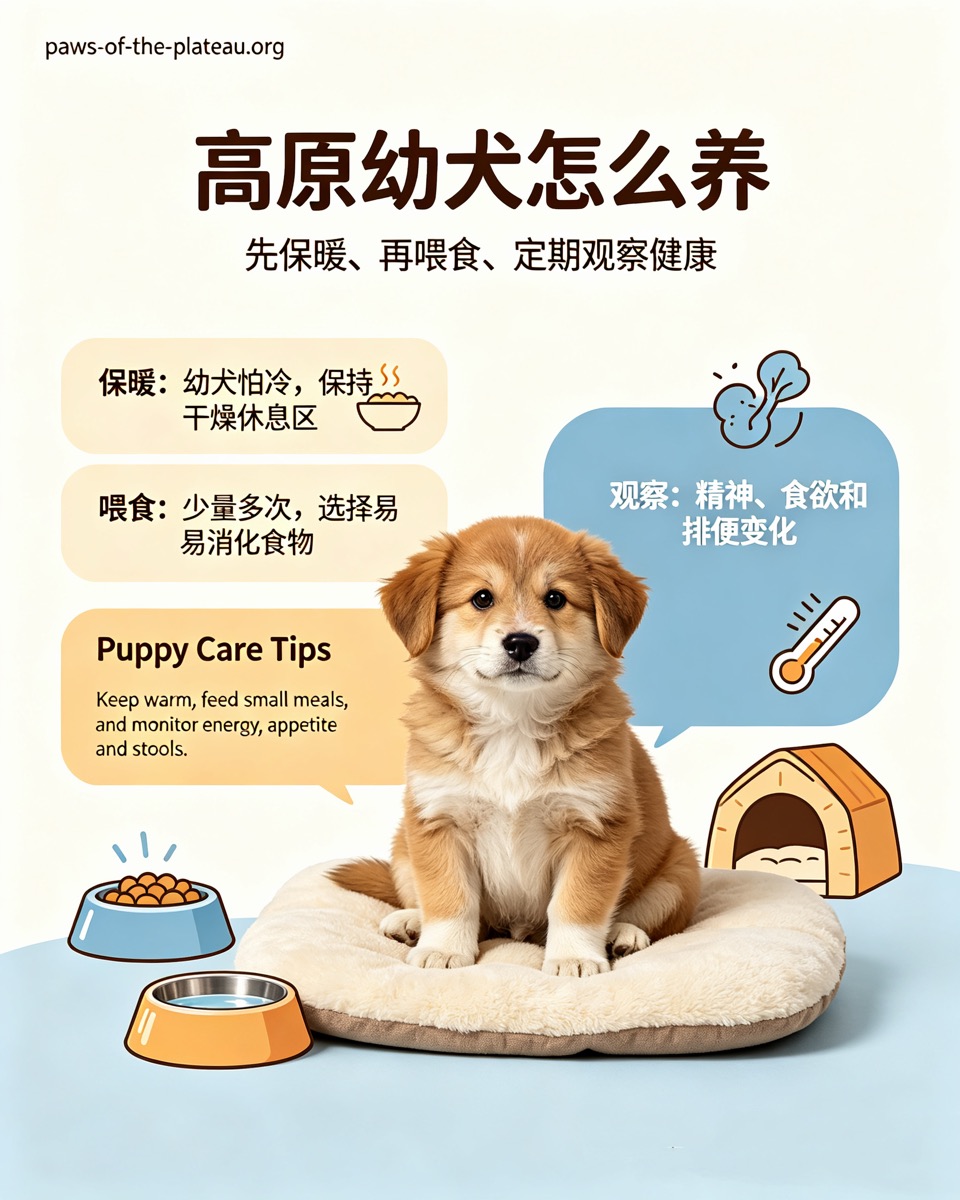 高原幼犬怎么养 Puppy Care Tips